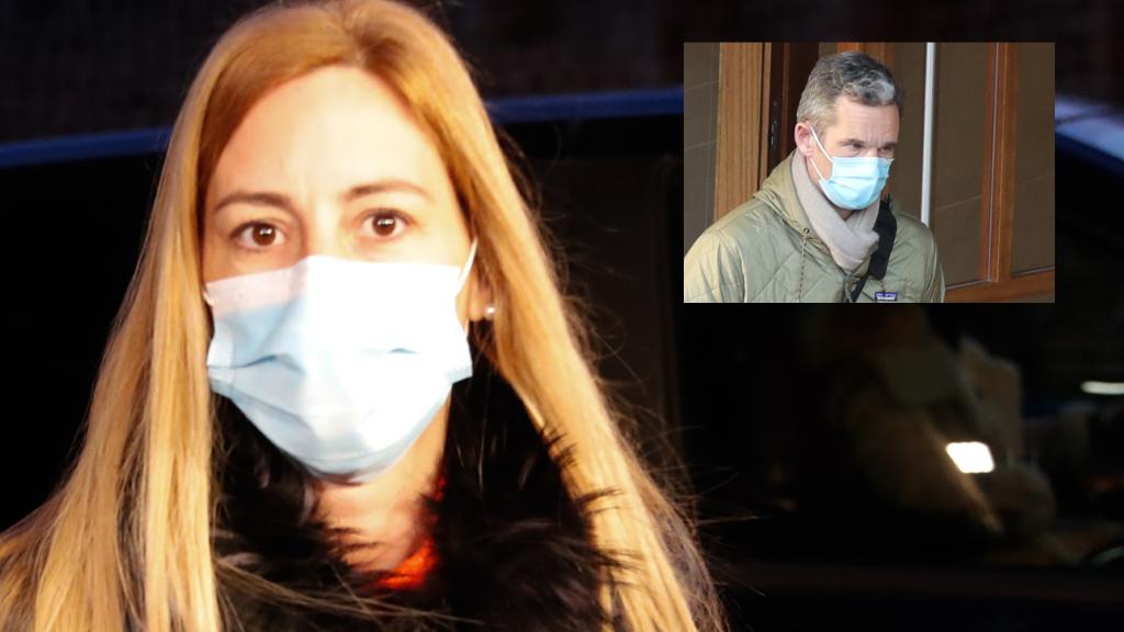 Ainhoa Armentia en montaje de EL ESPAÑOL junto a Iñaki Urdangarin.