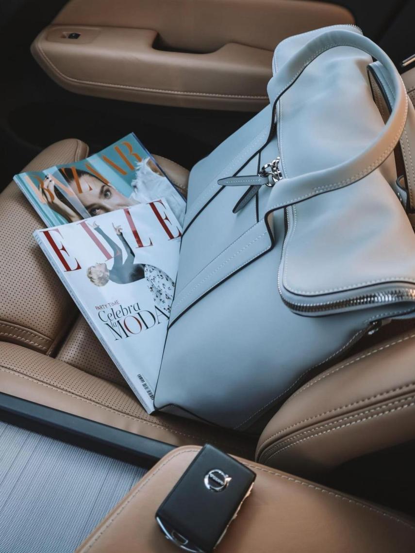 Detalles del bolso creado por Phillip Lim y Volvo.