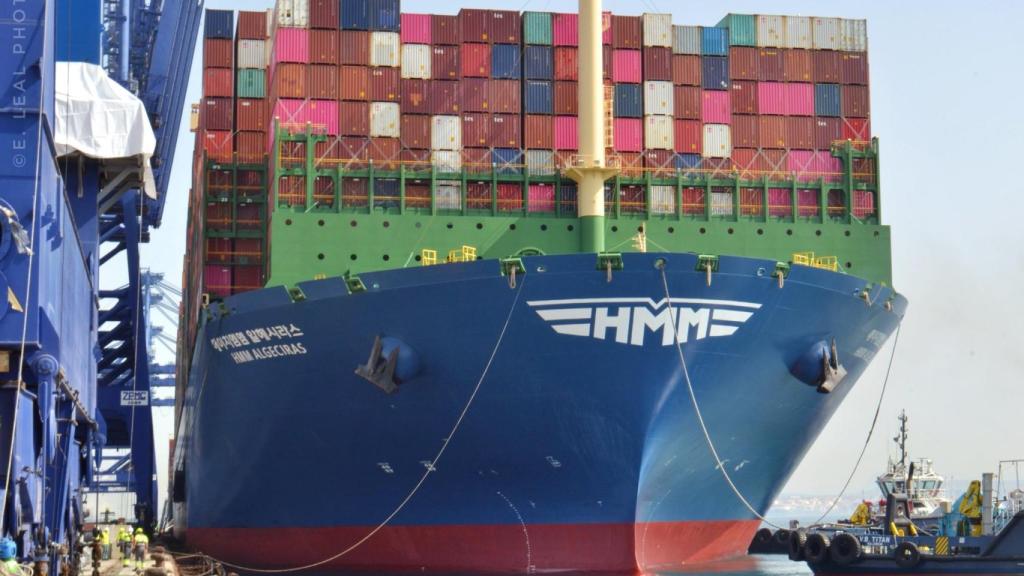 Embarcación en el puerto de Algeciras (Cádiz).