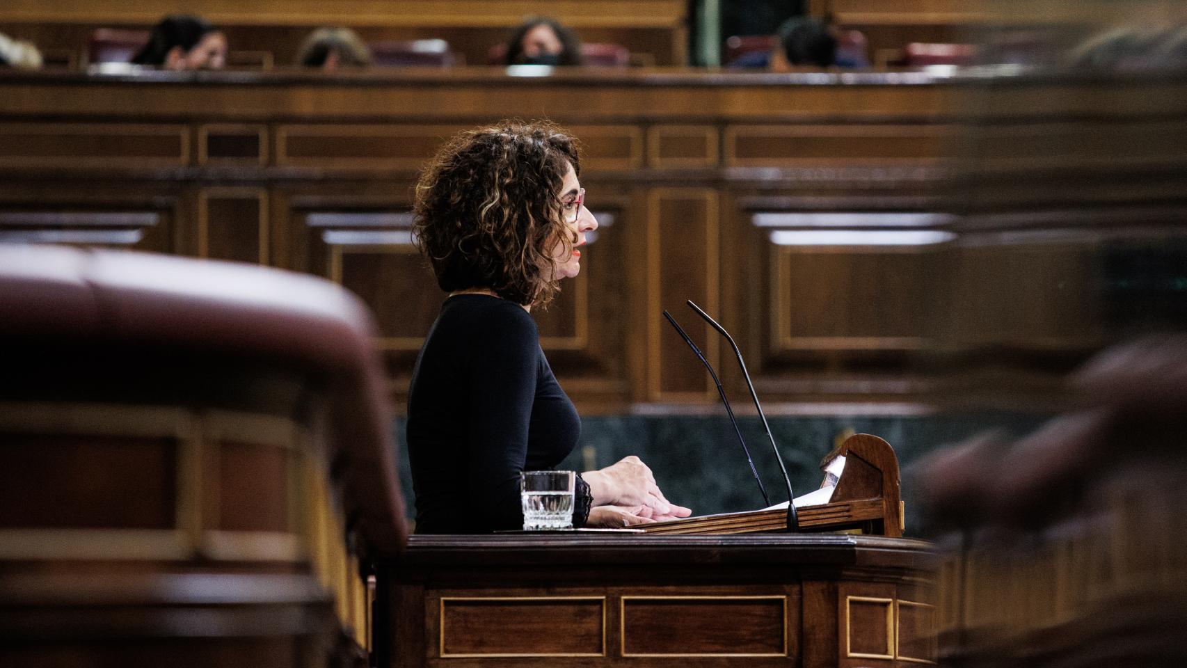 La ministra de Hacienda, María Jesús Montero.