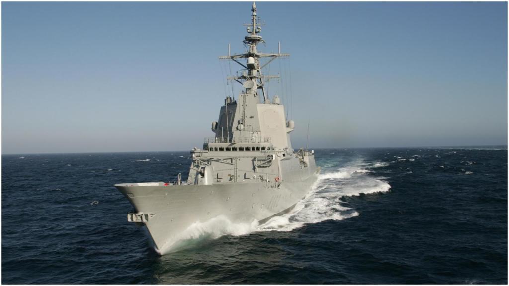 Foto de archivo de la fragata ‘Almirante Juan de Borbón.