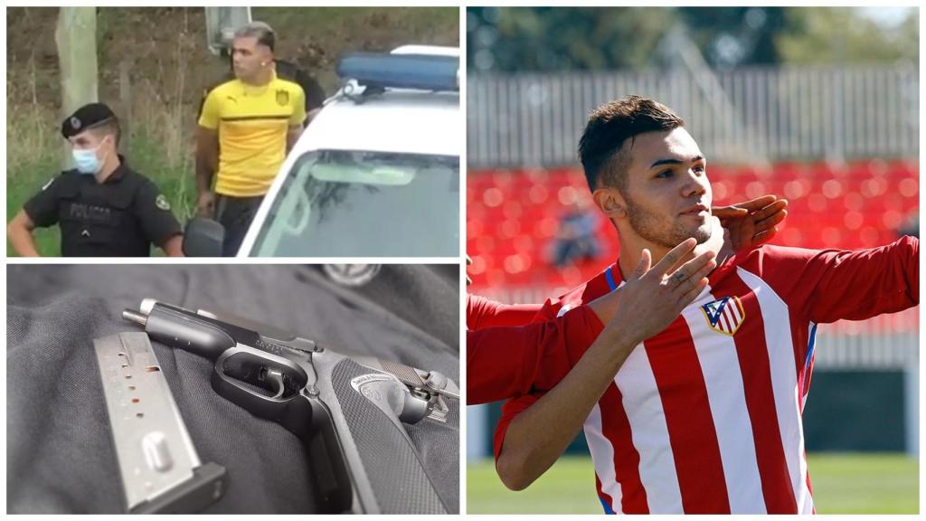 Nicolás Schiappacasse, ex del Atlético de Madrid, detenido