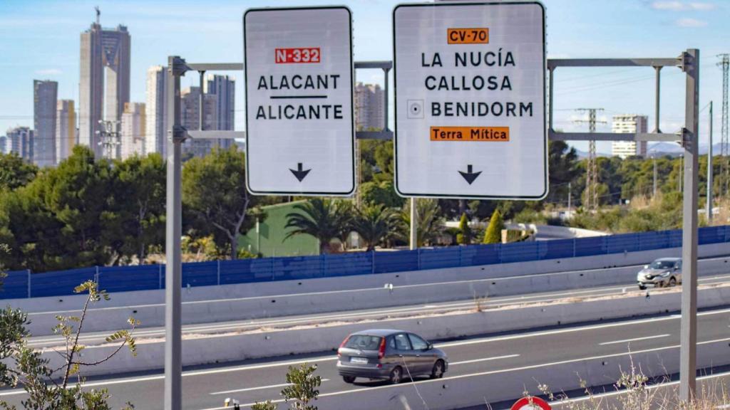 Carretera Nacional Benidorm.
