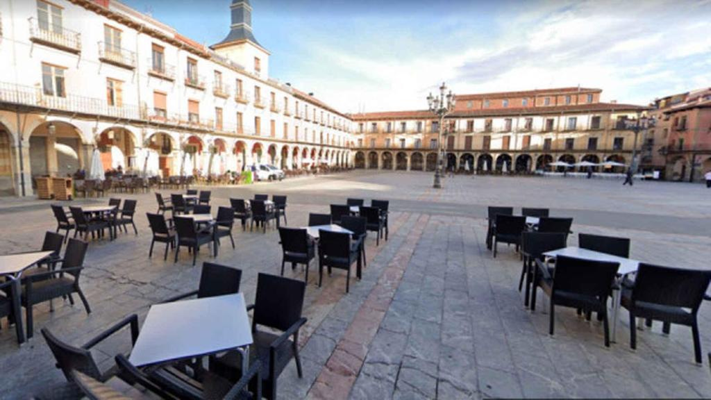 Plaza mayor de León