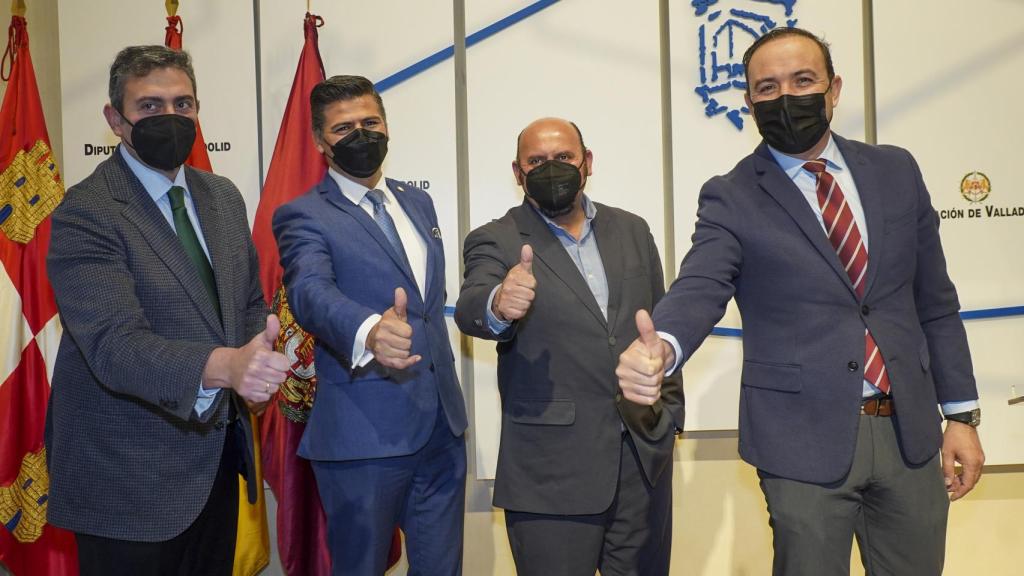 Momento de la firma del convenio