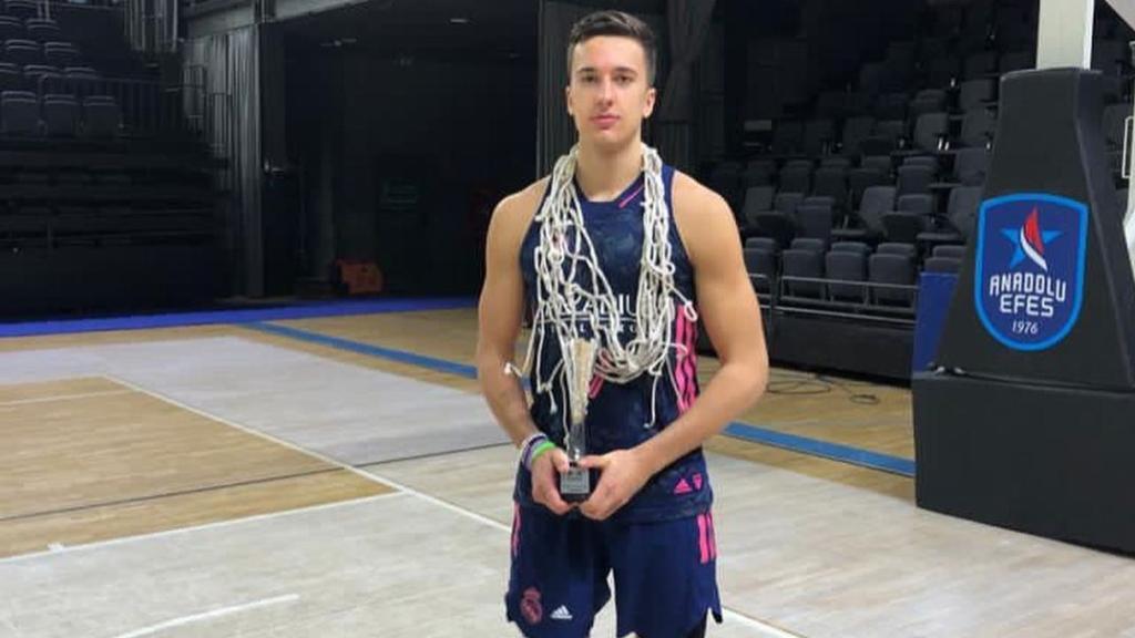Matteo Spagnolo tras el torneo clasificatorio de la Euroliga Junior en Estambul