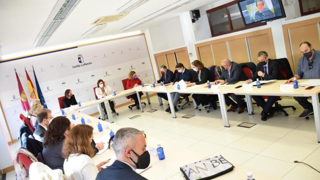 Constitución del Observatorio del Comercio de Castilla-La Mancha. Foto: JCCM