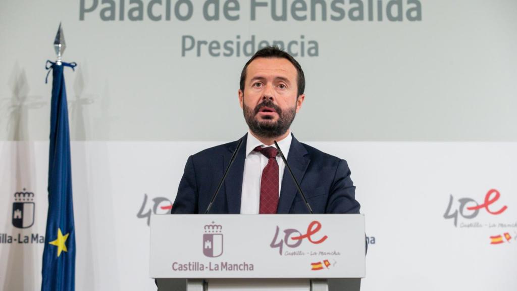 José Luis Escudero, consejero de Desarrollo Sostenible de Castilla-La Mancha. Foto: JCCM