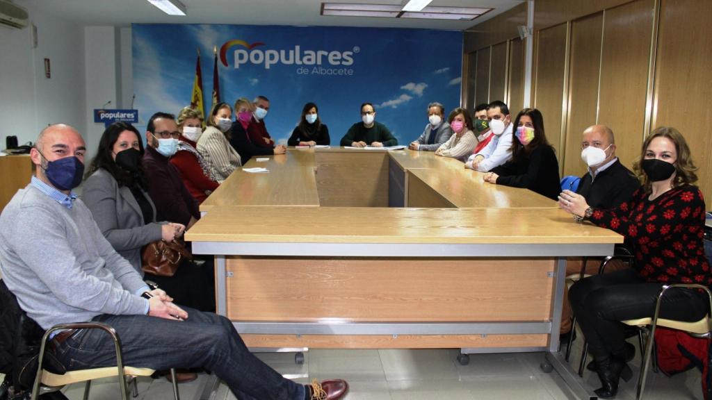 Reunión del PP de Castilla-La Mancha en Albacete. Foto: PP CLM