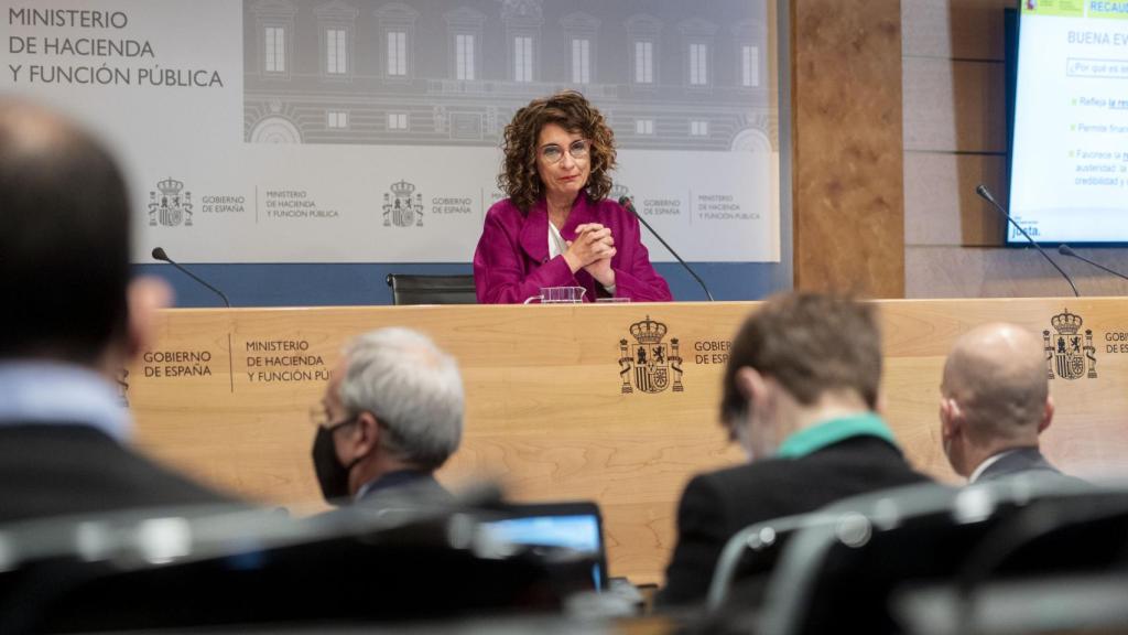 María Jesús Montero, ministra de Hacienda y Función Pública.