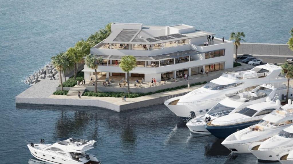 Así será la marina deportiva de San Andrés, en Málaga.