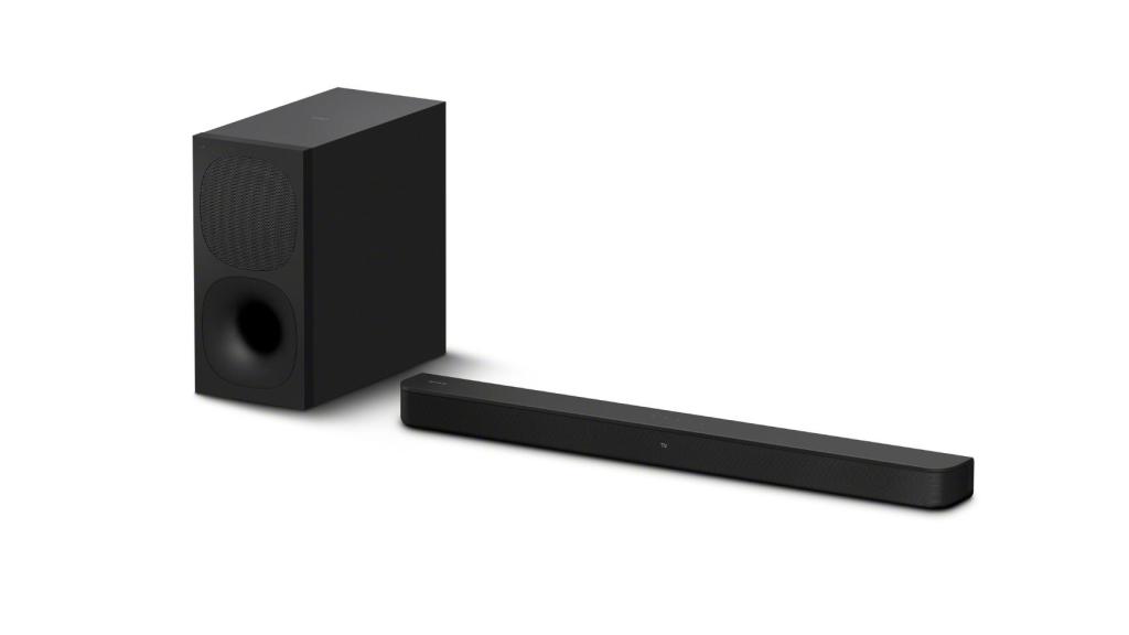 Barra de sonido Sony HT-S400 y su subwoofer.