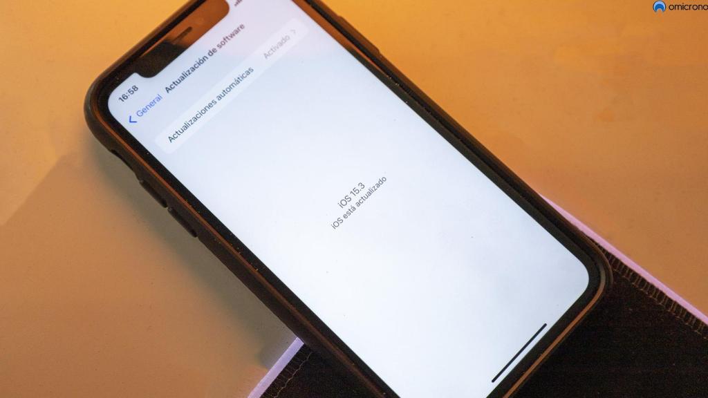 iPhone 11 actualizado.