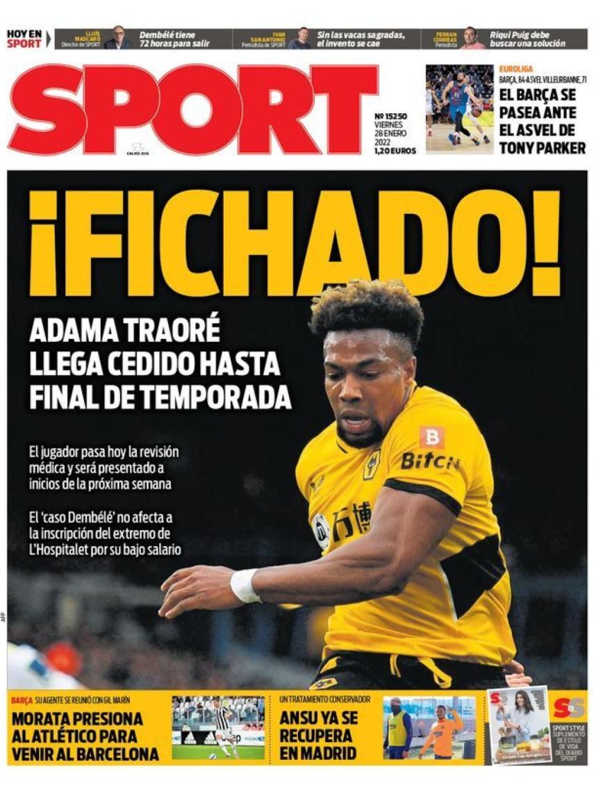 Portada SPORT