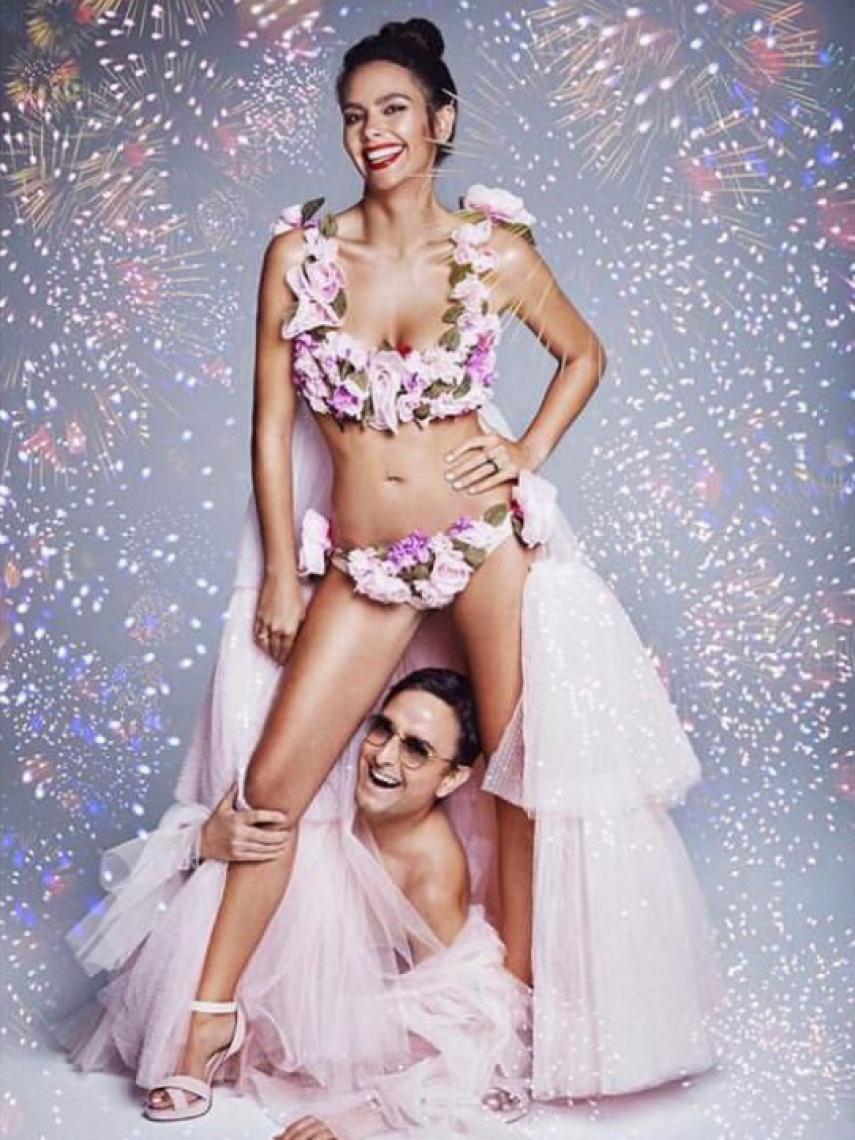 Cristina Pedroche y Josie.