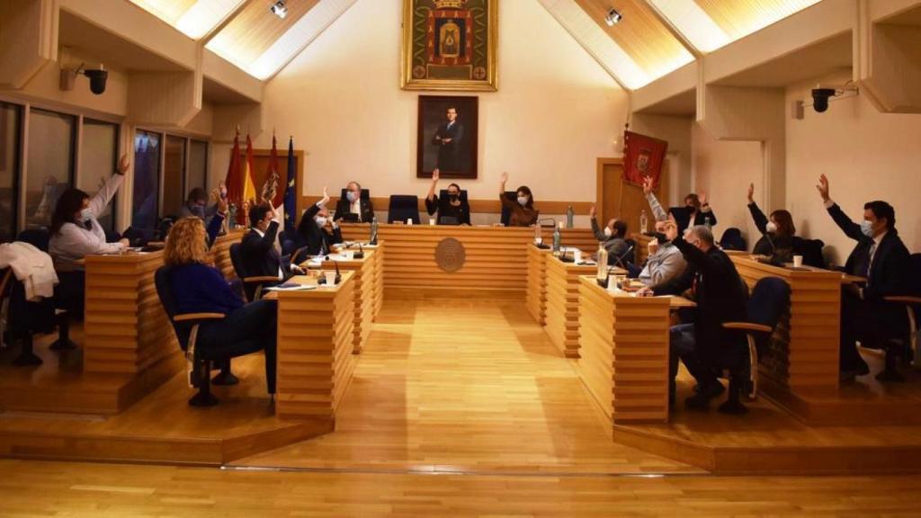 Pleno del ayuntamiento de Ciudad Real este jueves.
