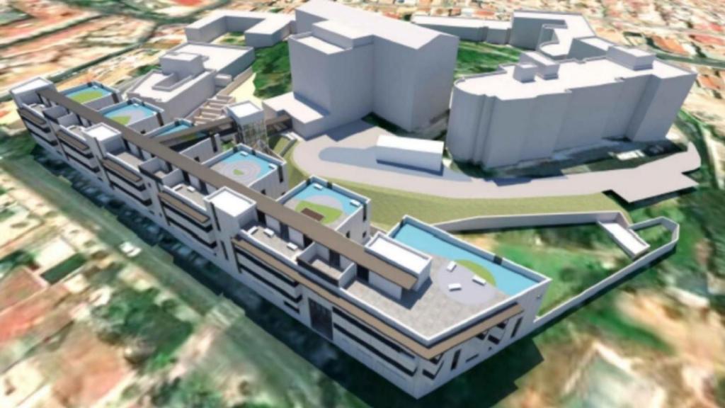 Otra de las imágenes del proyecto de ampliación.