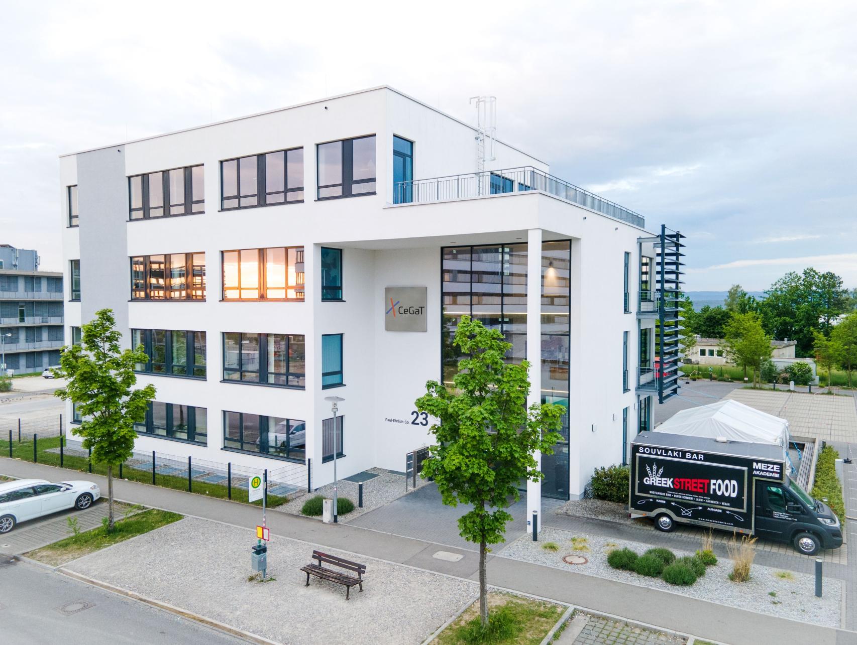 Instalaciones de CeGaT, en Tübingen, Alemania.