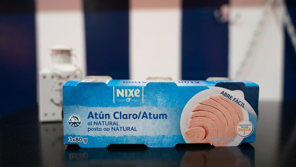 El 'pack' de latas de atún de Nixe, la marca blanca de Lidl.