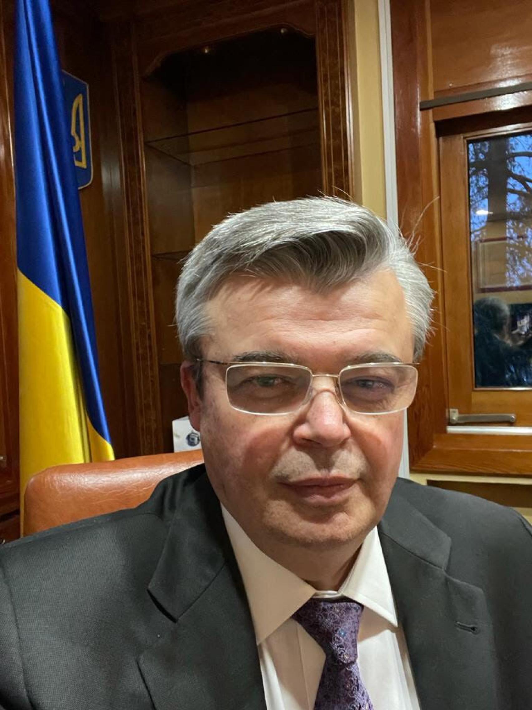 El embajador de Ucrania en España, Serhii Pohoreltsev.