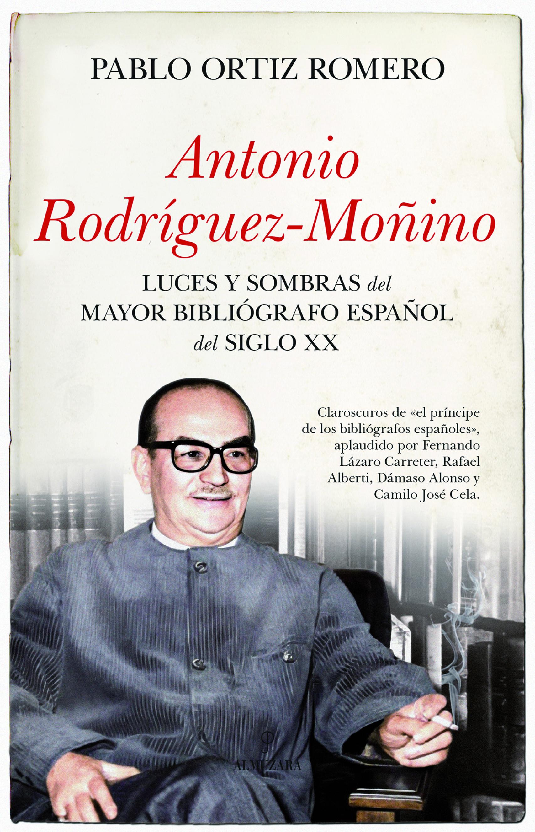 Portada de la biografía de Moñino.