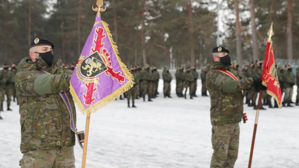 Los efectivos de la OTAN, en Letonia.