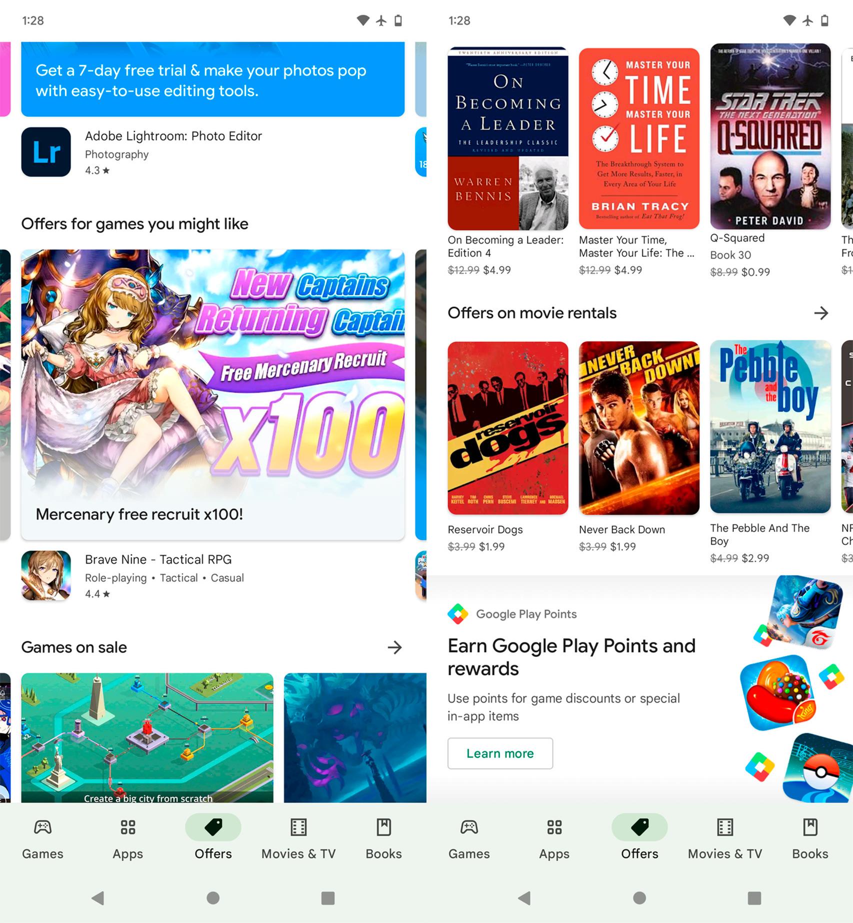 Ofertas en Google Play