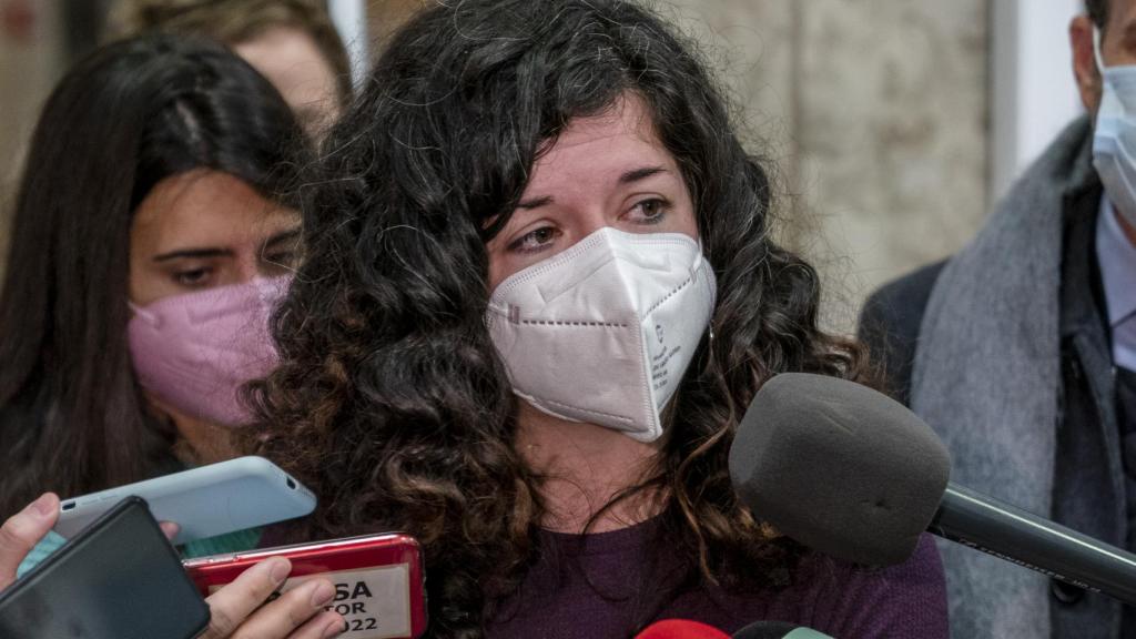 La portavoz adjunta de Unidas Podemos en el Congreso, Sofía Fernández Castañón