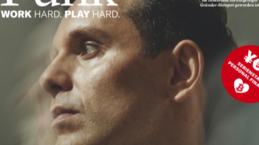 Christian Angermayer en la portada de 'Business Punk'.