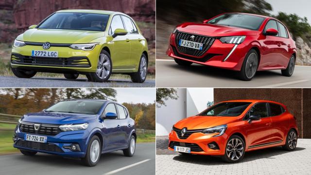 Estos son los coches más vendidos en Europa en 2021.