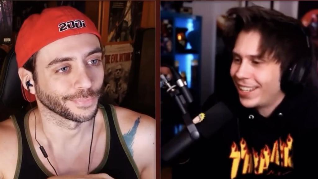 El Rubius siendo entrevistado por Wild.