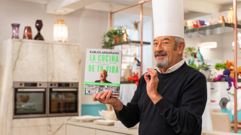 El cocinero Karlos Arguiñano es, sin duda, el que más libros vende.
