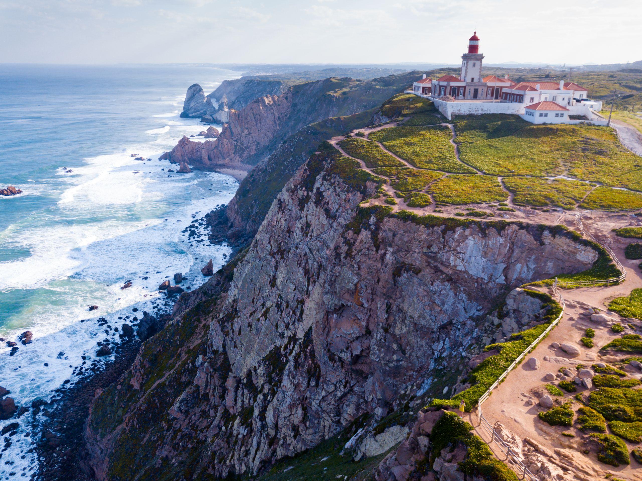 Cabo da Roca, en Portugal.