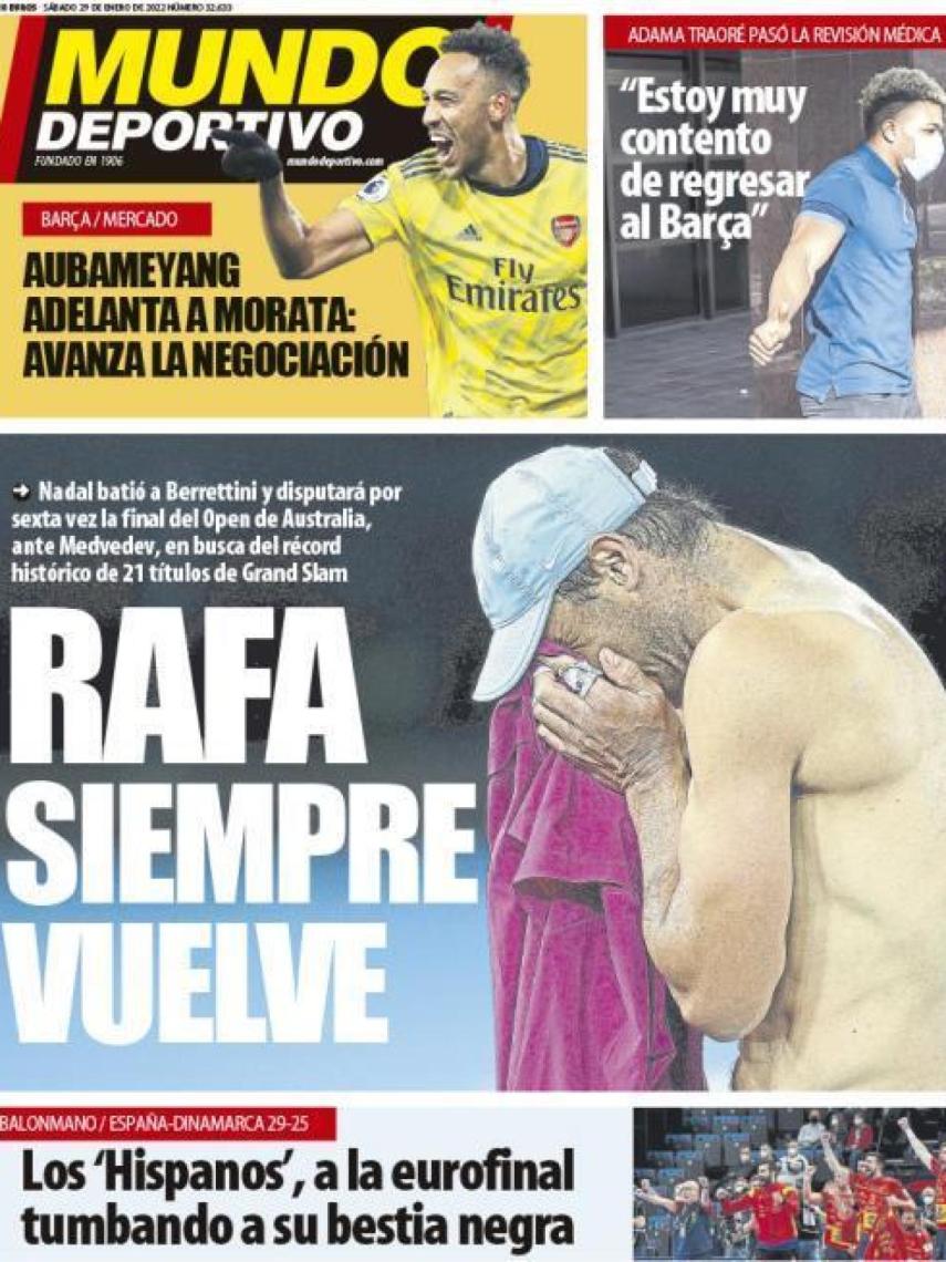 Portada Mundo Deportivo