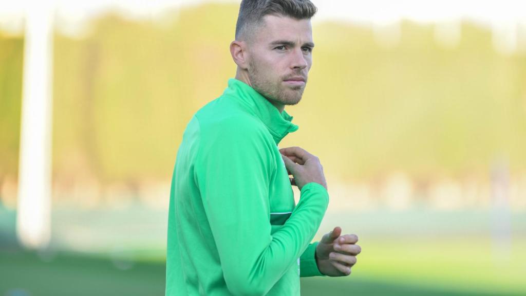 El jugador del Elche, Gumbau.