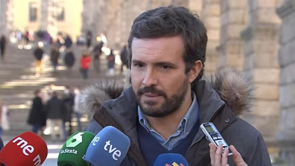 Pablo Casado en Segovia