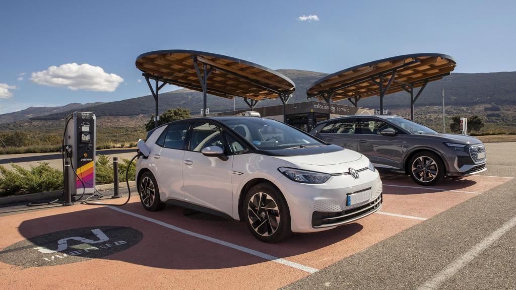 Punto de recarga de Wenea.