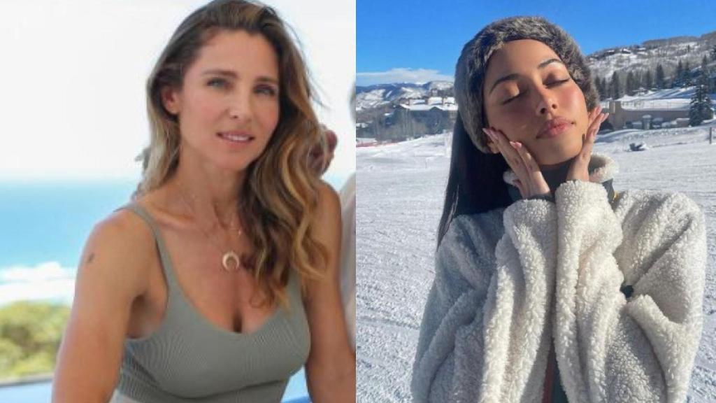 La actriz Elsa Pataky y la 'influencer' Cindy Kimberly.
