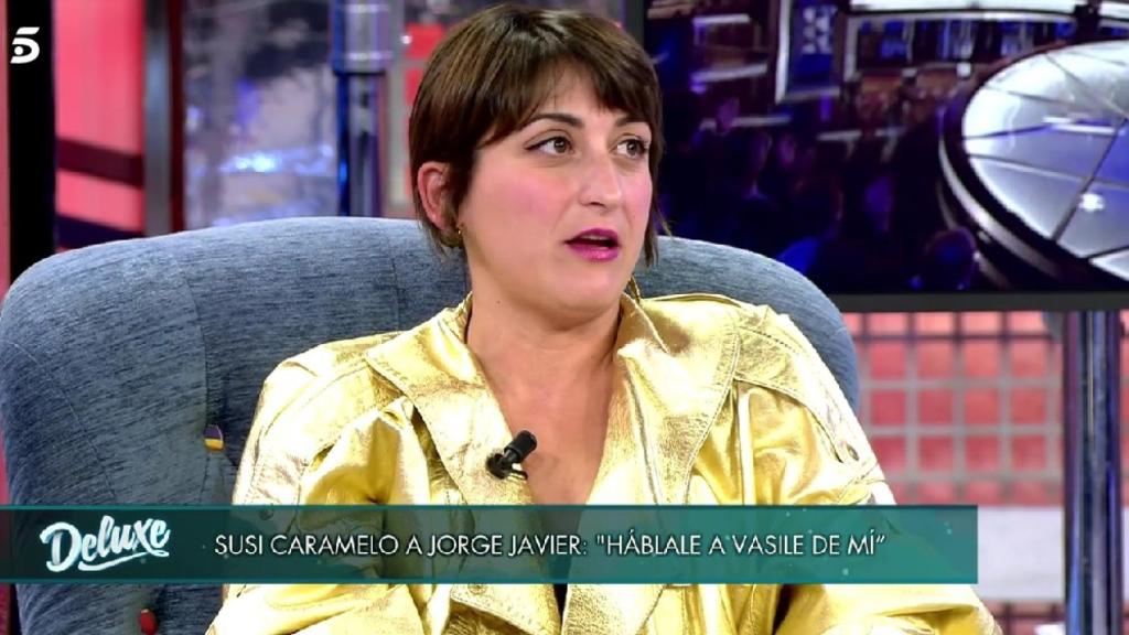 Susi Caramelo durante su entrevista en 'Sábado Deluxe'.