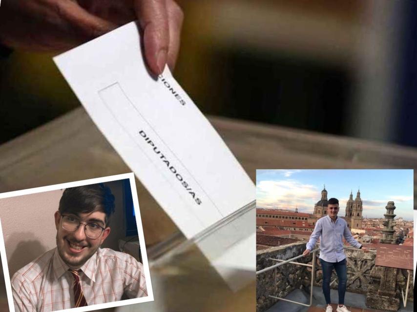 Jóvenes que votarán por primera vez en Castilla y León