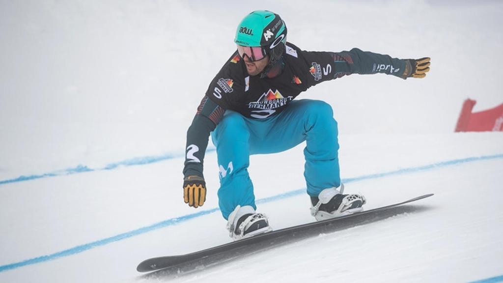 Lucas Eguibar durante una prueba de la Copa del Mundo