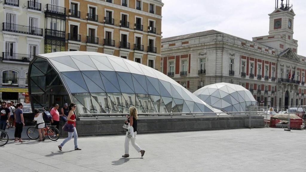 La 'ballena' de la Puerta del Sol.