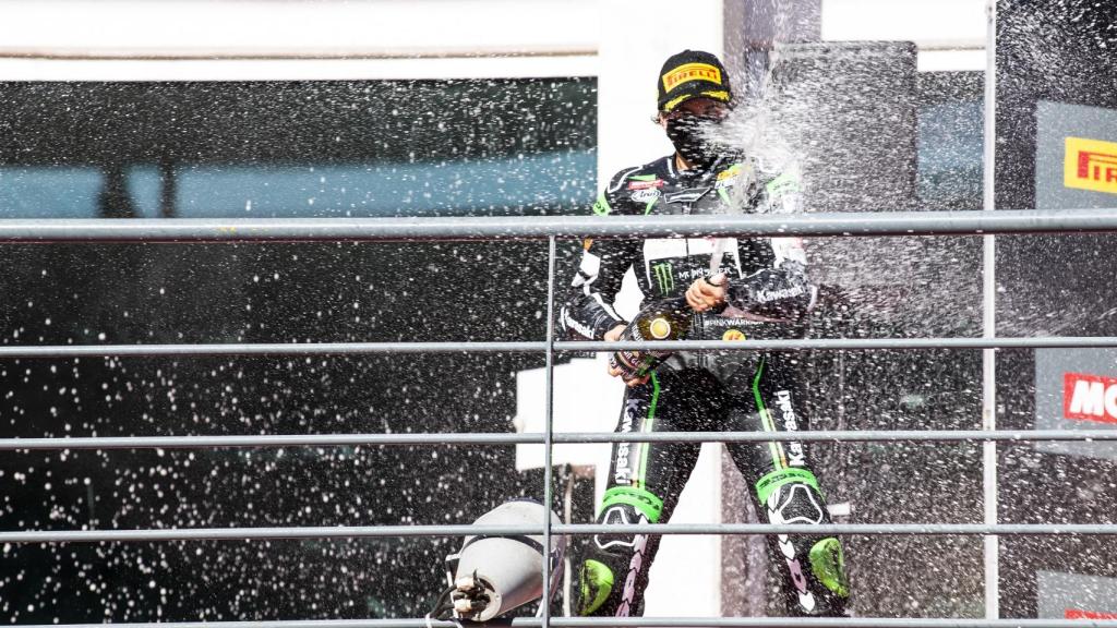 Ana Carrasco celebra un triunfo.