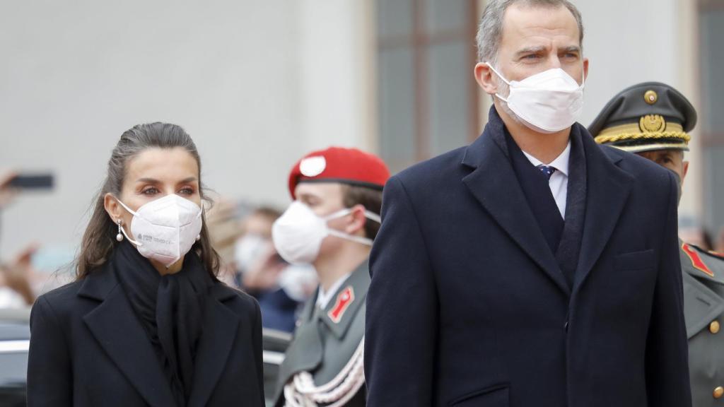 Los Reyes de España en su viaje a Austria.