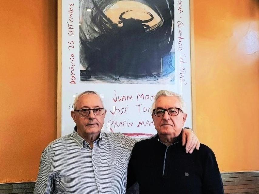 Santos García Catalán visita el Restaurante 'Mi Casa'