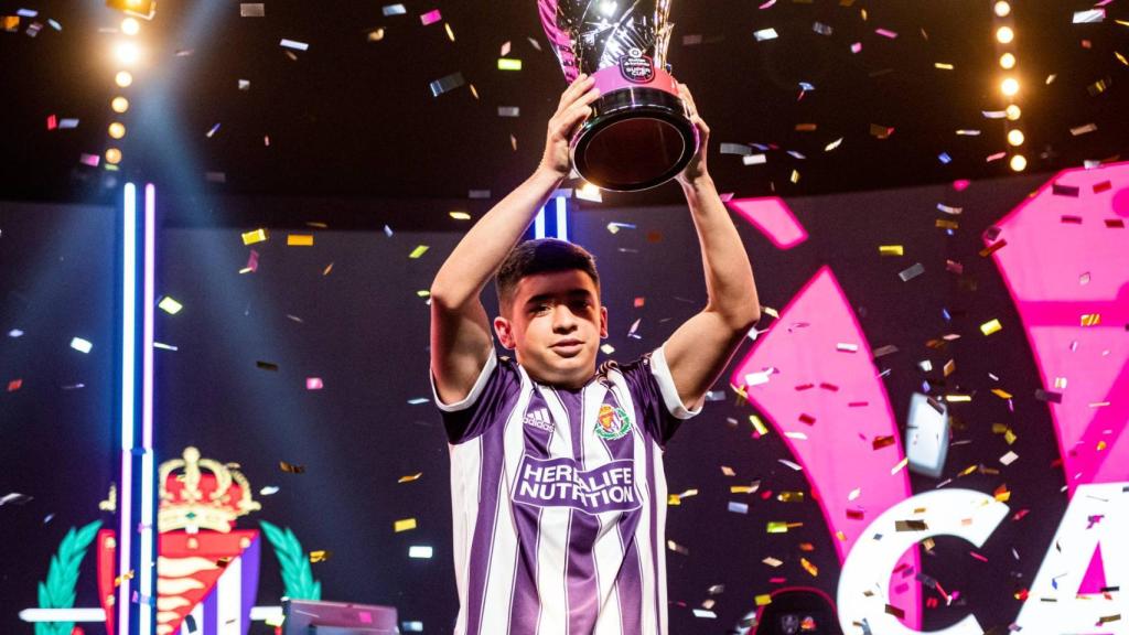 Neat, jugador del Real Valladolid de eLaLiga Santander SuperCup