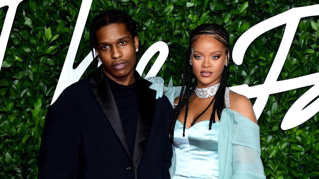 Rihanna y A$AP Rocky en una imagen de archivo.