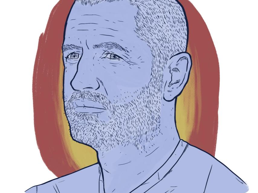 José Ángel Mañas. Ilustración: Daniel Hidalgo