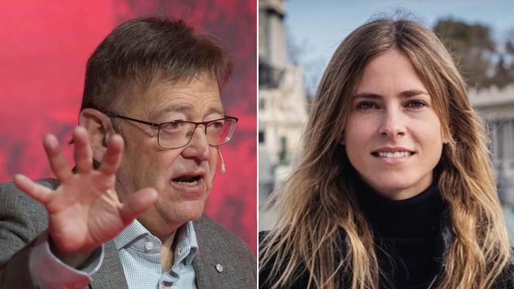 Ximo Puig y Beatriz Fanjul en un fotomontaje.