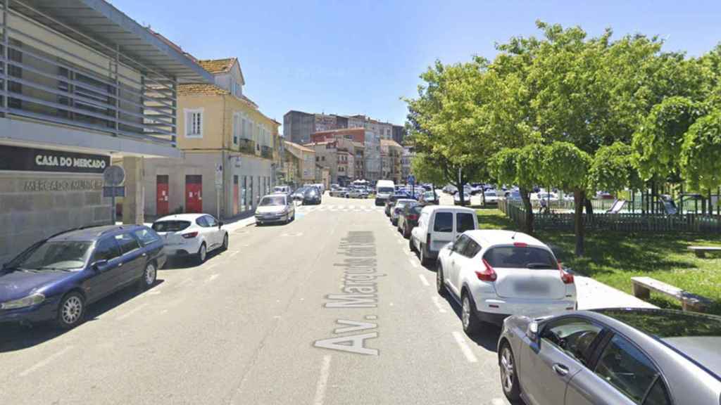 venida Marqués de Valterra, en Pontevedra.